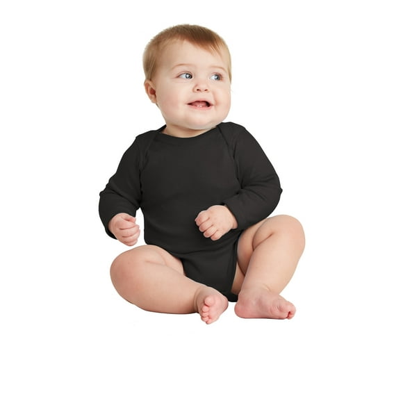 Body de manga larga para bebé Rabbit Skins™ Infant. RS4411 pieles de conejo RS4411