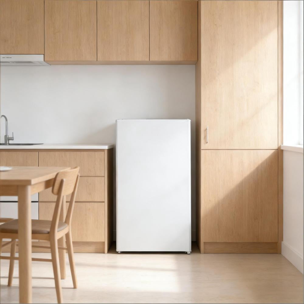 Portable Mini Fridge with Freezer, 3.2 Cu.Ft Compact Refrigerator with Mechanical Thermostat, Adjustable Shelves & Reversible Door for Bedroom, Dorm, Office