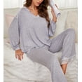 thumbnail image 4 of Richie House Women’s Pajama Set Super-Soft Long Sleeve Top with Pants RHW2927-A-S, 4 of 7