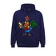 thumbnail image 4 of Sudadera con capucha de manga larga informal con estampado 3D de gallo, hippie, pollo, pájaro divertido, para hombre, mujer y hombre, 2021, 4 of 5