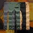 thumbnail image 7 of Yaoyar Men's Hiking Cargo Pants Joggers Outdoor Travel Pants Button Zipper Pocket Cargo Pants, 7 of 7