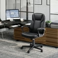 thumbnail image 6 of Homall Leather High Back Executive Office Chair, Black (Set of 1), 6 of 7