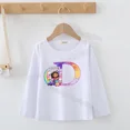 thumbnail image 3 of Gabbys Dollhouses-Sudadera fina con letras A B C para niñas, ropa para niños, camisa larga, ropa para niños, invierno, Otoño, regalos, 3 of 5