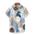 thumbnail image 4 of ZVAVZ Hawaiian Shirt for Men Summer Easter Eggs Bunny Print Tee Casual Button Up Shirts Loose Fit Beach Vacation T-Shirts Christian Shirts White,XXXL, 4 of 5