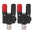 thumbnail image 1 of Coaxial Binding Post, Excellent Conductivity BNC Banana Adapter  For Charging Generators, 1 of 8