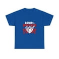 thumbnail image 2 of Loud & Proud Softball Mom Cute Vintage Softball T-Shirt, 2 of 2
