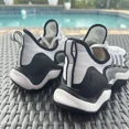 thumbnail image 4 of Adi-das Impact FLX White Silver Metallic Men's Athletic Shoes GX8109 Size 10, 4 of 6