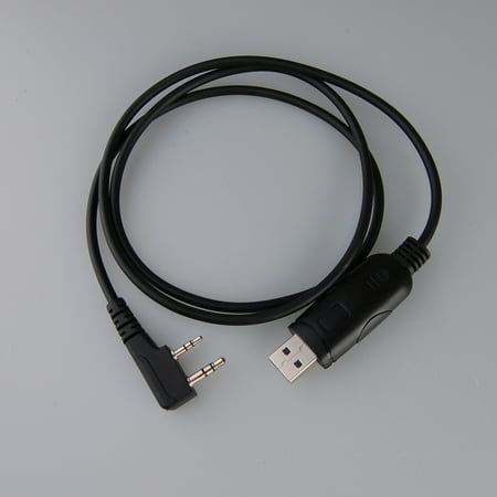 Niceeshop(TM) Black USB Programming Cable for Baofeng UV-5R With Driver