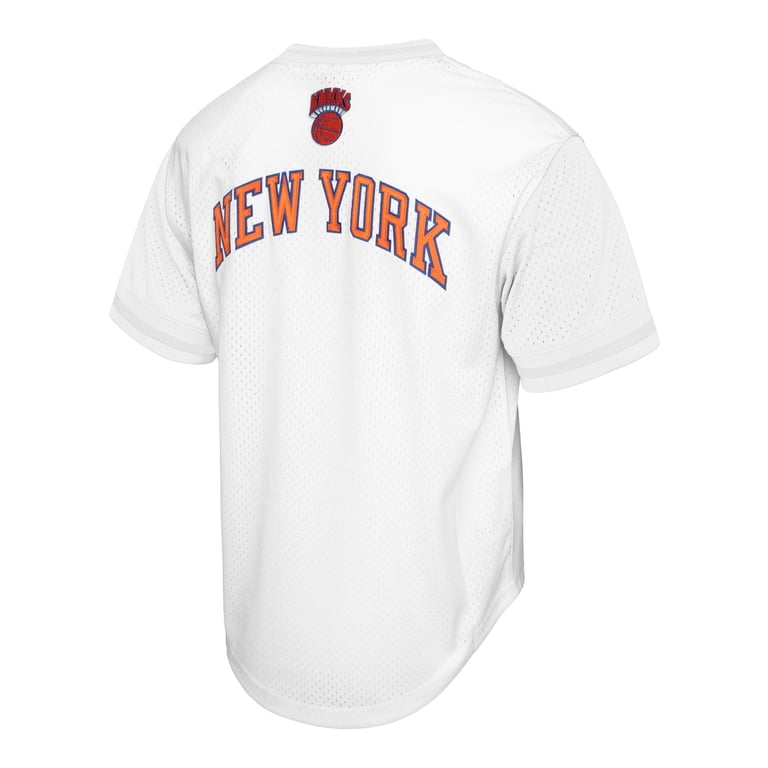 Men's Mitchell & Ness White New York Knicks Hardwood Classics