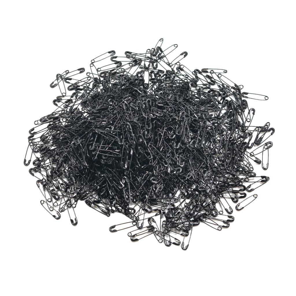 Milageto Pack of 500 Assorted Crafting Supplies in Black - DIY Jewelry And Sewing Kit 5 Pcs
