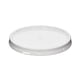 thumbnail image 1 of Tapa de balde Leaktite, apta para alimentos, blanca, 19 litros, de plástico (paquete de 10), 1 of 1