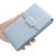 thumbnail image 5 of Eigraketly Bolso bandolera de PU de color sólido Mini Sling Wallet Phone Pack Monedero Mochilas de mochilero cielo azul, 5 of 5