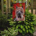 thumbnail image 2 of Carolines Treasures SC9758GF Norwich Terrier Rouge Flocons de Neige Drapeau de Vacances Jardin Taille, 2 of 3