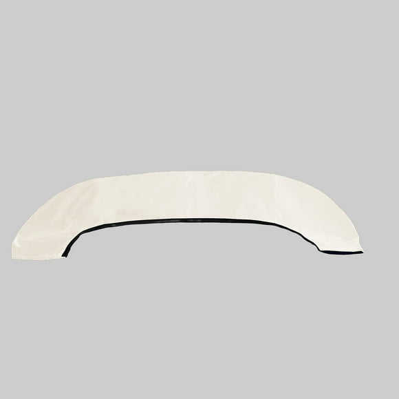 Savvycraft Bimini Top Storage Boot 85""-90"" Width White Color Waterproof UV Protection Bimini Top Replacement Boot Fit Round and Square Tube