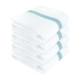 thumbnail image 1 of SussexHome Hotel-Quality 4 x Large Bath Towels - Ultra-Absorbent 100% Natural Cotton Bath Sheet Towels for Bathroom - 35 x 67 Inches Bordered Design Plush Thick Luxury Bath Towels, 1 of 9