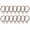 thumbnail image 2 of Unique Bargains Curtain Rings Metal 37mm Inner Dia for Curtain Rods Bronze 14 Pcs, 2 of 3