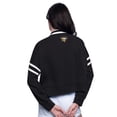 thumbnail image 2 of Women's-Starter  Black Pittsburgh Penguins Power Play Cropped Pullover Sweatshirt, 2 of 2