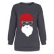thumbnail image 4 of Navidad moda mujer casual manga larga impreso damas sudaderas tops Fridja ghj987+5168, 4 of 6