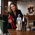 thumbnail image 5 of Michael Poseable Plush Dolls – 11 Inch Soft Stuffed Figures with Wireframe, Bendable Pop Star Collectible Set for Desk Display, Music Fan Gift, 5 of 5