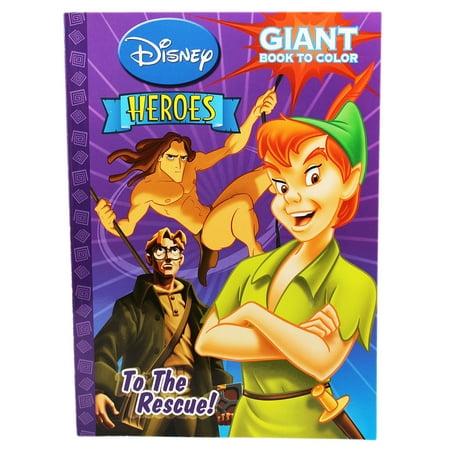 Disney Heroes To The Rescue Coloring Book