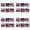 Red 4PCS, variant on Patriotic Boxes Independence Day Patriotic Boxes Patriotic And Stripes Candy 6PCS Portable Party Boxes Colorful Storage Boxes For Family Gathering