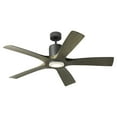 thumbnail image 4 of Aviator 54" Graphite/Weathered Gray Smart Ceiling Fan with Remote Control, 4 of 10