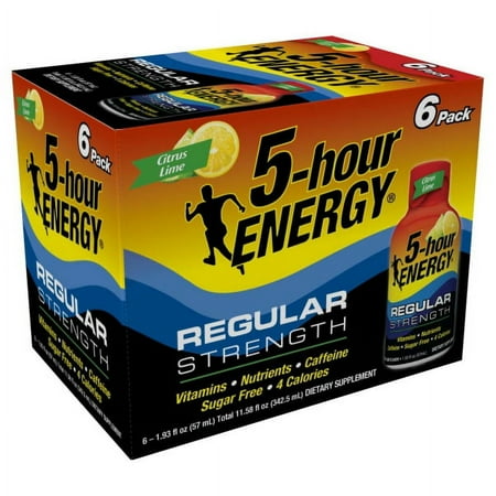 Living Essentials 5 Hour Energy Energy Shot, 6 ea