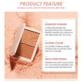 thumbnail image 5 of FOCALLURE Cheek Blusher Highlight Powder MultiFunctional Cosmetic Set Makeup Supplies(#1 ), 5 of 5