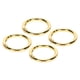 thumbnail image 5 of 20 Clips Redondos A Presión, Llavero De 1,61 Pulgadas De Diámetro, Anillos Tóricos De Resorte De Cobre Con Diseño De Apertura De Resorte Para Bricolaje, Ropa, Bolsos, 5 of 7