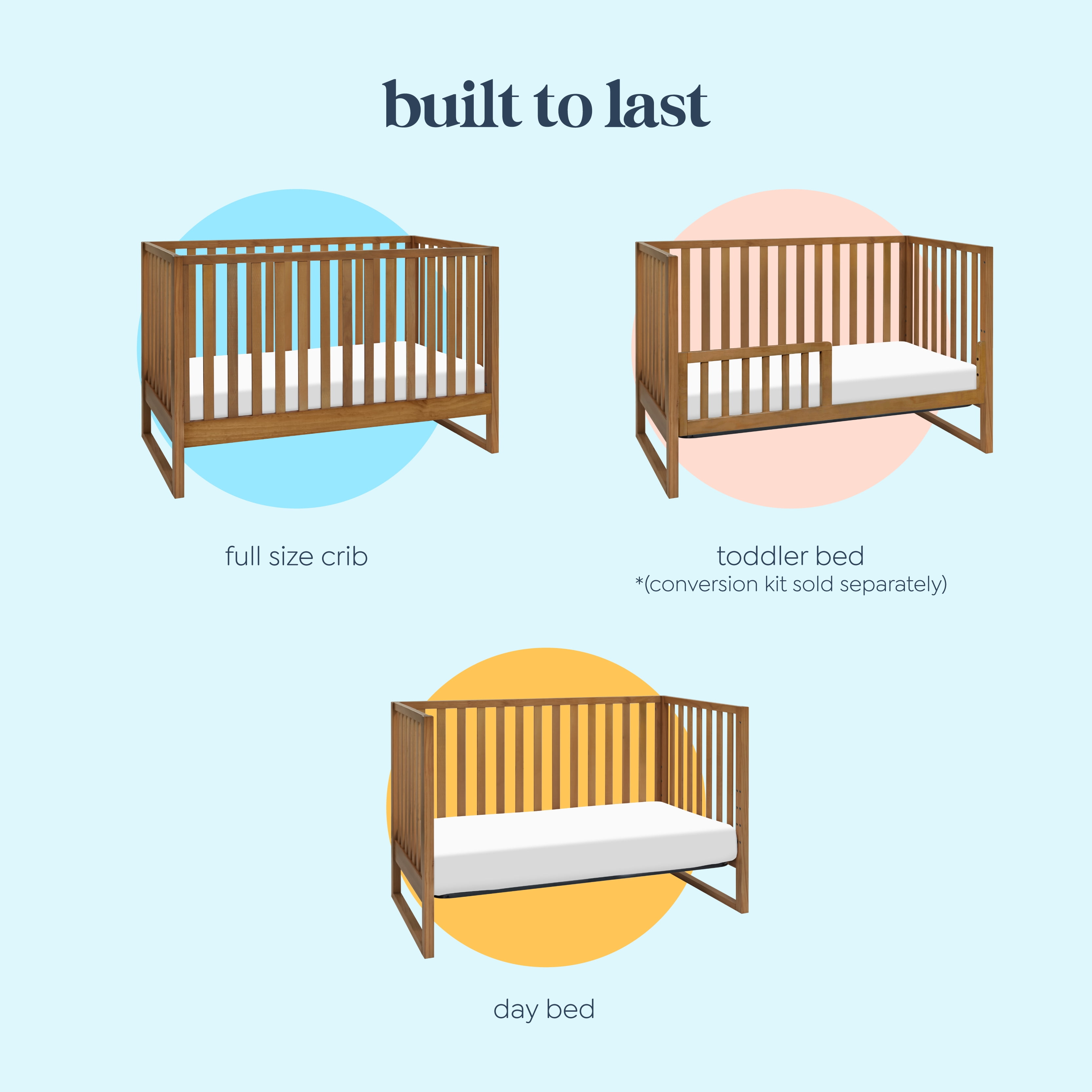 Davinci Hunter 3-in-1 Convertible Crib