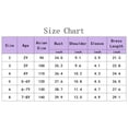 thumbnail image 6 of LOEL Little Girls Princess Fancy Dress Short Sleeve Purple Tulle Casual Dress Wedding Party Dresses 2-9Y, 6 of 9