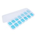 thumbnail image 1 of Bandejas de cubitos de hielo de 14 rejillas Bandejas de hielo de forma cuadrada con tapa extraíble, 1 of 8