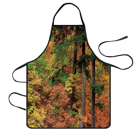 

Home Women Waterproof Cute Cartoon Kitchen Restaurant Cooking Bib Apron Aprons