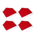 thumbnail image 2 of 4 fundas navideñas para sillas, fundas para respaldo de silla, resistentes, con gorro rojo, decoración navideña para cocina y vacaciones., 2 of 9
