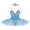 A Type B Sky Blue, variant on Aislor Kids Girls Sequin Ballet Dance Leotard Tutu Dress Swan Lake Dance Camisole Princess Dress with Headwear Type A Pink 3-4