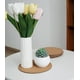 thumbnail image 4 of 8 posavasos de corcho para plantas, posavasos de corcho de 20 cm, tapetes absorbentes de corcho para plantas, posavasos de corcho para plantas de interior, 4 of 5