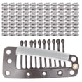 thumbnail image 4 of Clip, Metal  Clip Comb-shaped Comfortable With Safe Design For DIY  Black,Coffee,Beige, 4 of 8