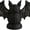 01-black, variant on Wicker Pumpkin Lamp Halloween Decorations, Black Woven Bat Rattan Lantern Pumpkin Candle Holder Black Woven Bat with Witch Hat Shape Lid