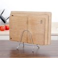 thumbnail image 4 of Thickened Stainless Steel Cutting Board, Cutting Board Rack, Solid Pot Cover, Kitchen Supplies Storage And Storage Rack, Wire Rack, 4 of 5