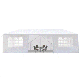 Ktaxon 10' x 30' Canopy Tent with 8 Side Walls for Party Wedding Camping and BBQ