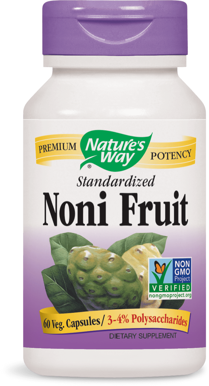 Nature's Way Noni Fruit Standardized 60 Vegetarian Capsules Walmart