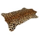 thumbnail image 1 of Alfombra antideslizante de poliéster grueso de 120 x 160 cm, duradera, con diseño de leopardo, 1 of 8