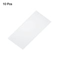 thumbnail image 3 of Uxcell 10Pcs Clear Plastic Sheets 8" x 4" x 0.01" Transparent Flexible Sheet Panels with Protective Paper, 3 of 6