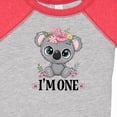 thumbnail image 4 of Inktastic 1st Birthday Koala 1 Year Old Girl Girls Baby Bodysuit, 4 of 5
