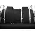thumbnail image 2 of CalTrend Rear 40/60 Split Bench NeoPrene Seat Covers for 2017-2018 Nissan Titan XD - NS281-01PA Black Insert and Trim, 2 of 3