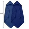 thumbnail image 4 of itvber Hooded Baby Towels for 1 Pack 100% Muslin Organic Cotton Baby Bath Towel with Hood for Babies Toddler Soft and Absorbent Baby Bath Essentials, 4 of 8