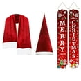 thumbnail image 2 of DAMAI 12 Foot Skeleton Christmas Outfits Scarf And Santa Hat With DrawstringAdhesive For Heavy Secure 12 FT Skeleton Accessories For Christmas Decorations 3PCS, 2 of 9