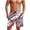 American Flag Hibiscus Eagle, variant on Mens American Flag Swim Trunks Swimming Shorts Quick Dry Swim Trunks Board Shorts Beach Bathing Suit Swimwear with Pockets American Flag Eagle Man 4XL