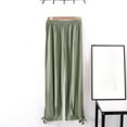 thumbnail image 3 of QUYUON Women Sweatpants Clearance Fashion Straight Casual Long Pants Trousers Lightweight Pants Women Full Length Pant Leg Casual Style P4729 Green XXL, 3 of 3
