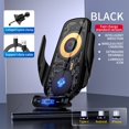 thumbnail image 4 of Kchsji 15W Transparent Car Wireless Charger Magnetic Mount Automatic Sensing 360° Rotation Fast Charging Phone Holder Dashboard Stand for iPhone Android Vehicles Driving Travel Use, 4 of 8